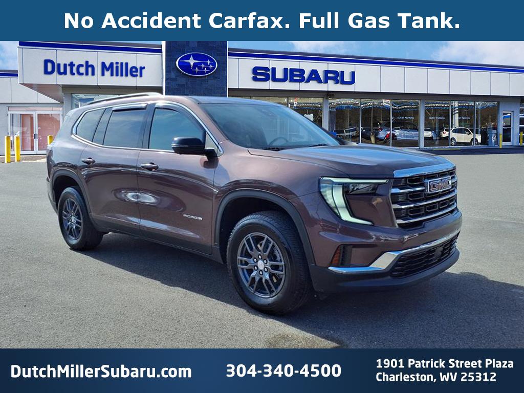 Crystal Metallic 2025 GMC Acadia SUV / Crossover Front-Wheel Drive 8-Speed Automatic
