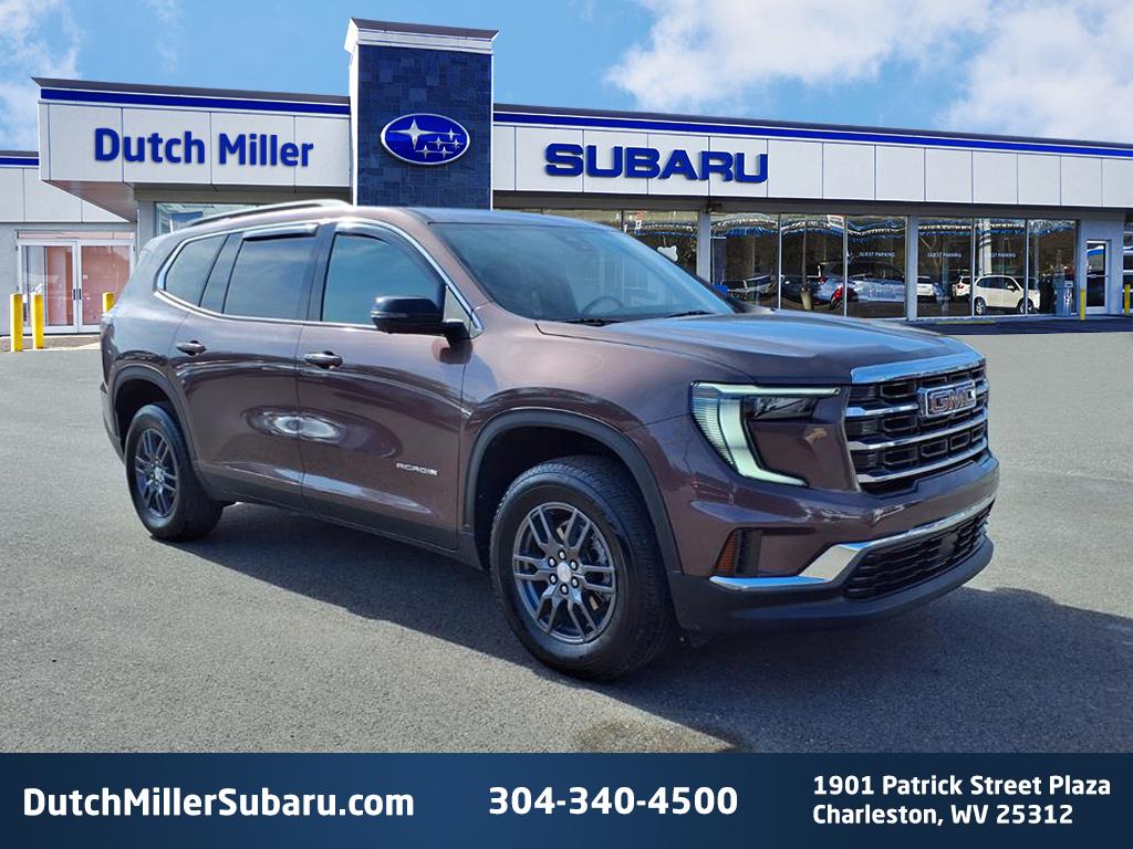 Crystal Metallic 2025 GMC Acadia SUV / Crossover Front-Wheel Drive 8-Speed Automatic