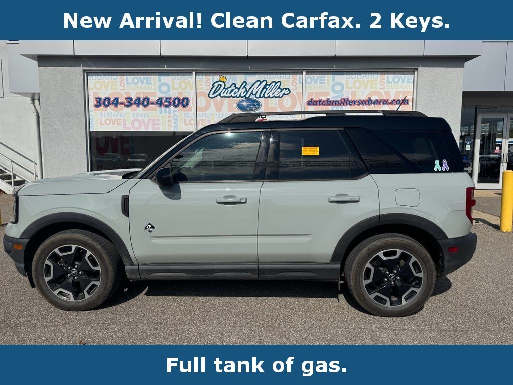 Cactus Gray 2021 Ford Bronco Sport Outer Banks AWD SUV / Crossover All-Wheel Drive 8-Speed Automatic
