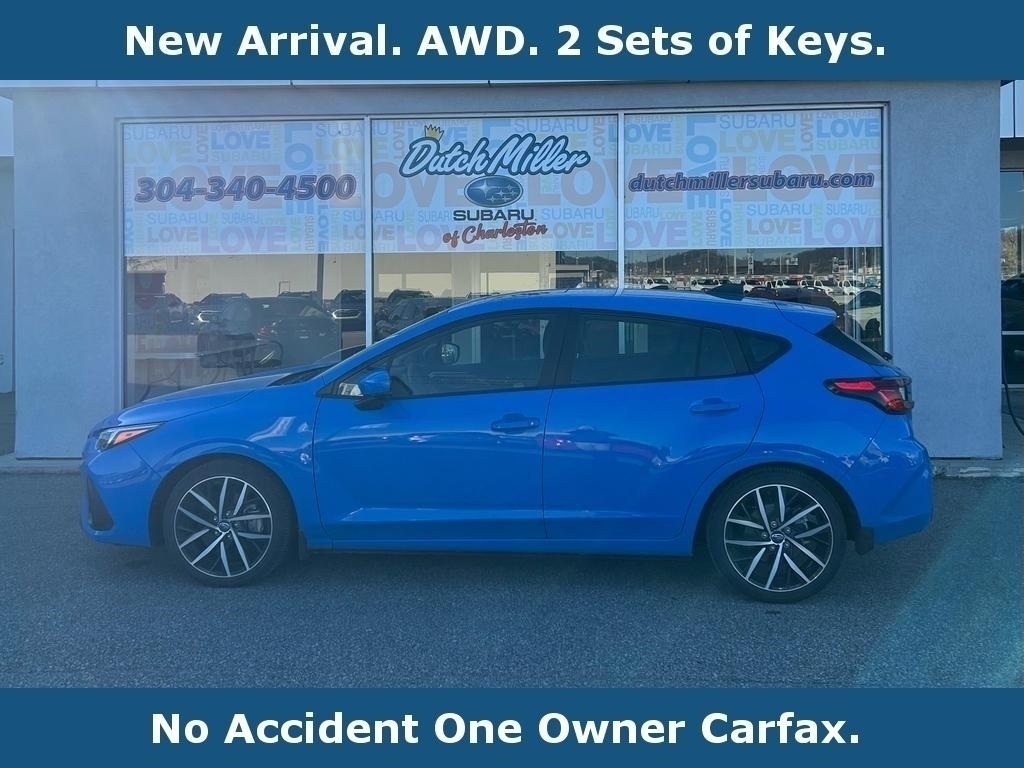 Oasis Blue Pearl 2025 Subaru Impreza Sport AWD Wagon All-Wheel Drive 8-Speed CVT