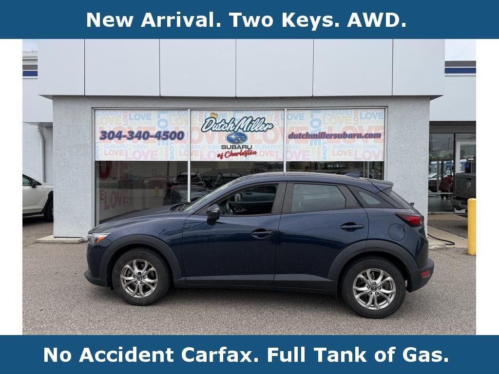Deep Crystal Blue Mica 2021 Mazda CX-3 Sport AWD SUV / Crossover All-Wheel Drive 6-Speed Automatic