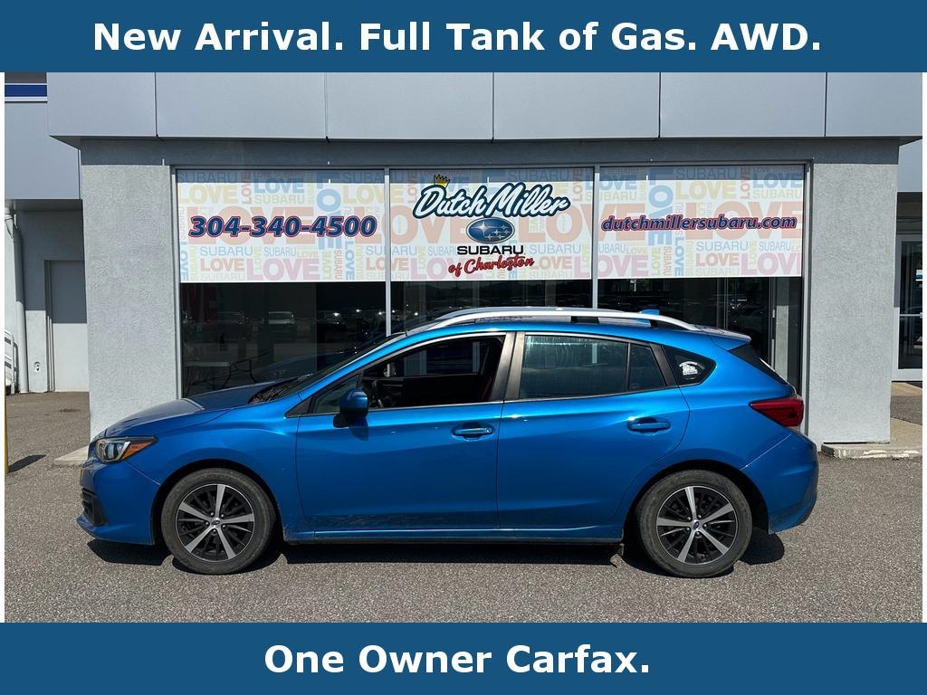 Ocean Blue Pearl 2022 Subaru Impreza Premium Wagon AWD Wagon All-Wheel Drive 7-Speed CVT