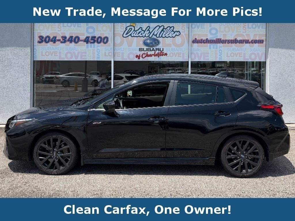 Crystal Black Silica 2024 Subaru Impreza RS AWD Wagon All-Wheel Drive 8-Speed CVT