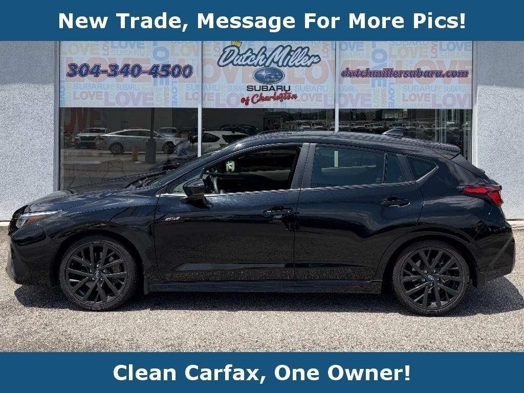 Crystal Black Silica 2024 Subaru Impreza RS AWD Wagon All-Wheel Drive 8-Speed CVT