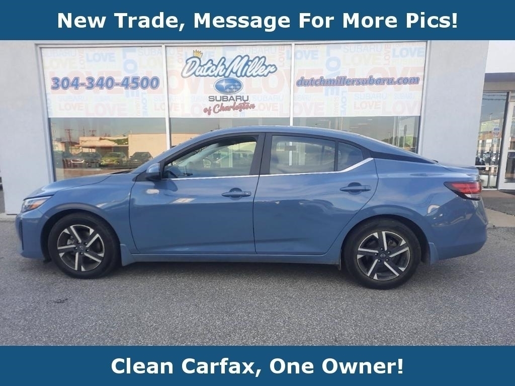 Atlantic Gray Metallic 2025 Nissan Sentra SV FWD Sedan Front-Wheel Drive Continuously Variable Transmission