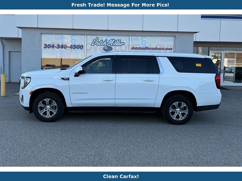 Summit White 2023 GMC Yukon XL SUV / Crossover Four-Wheel Drive Automatic