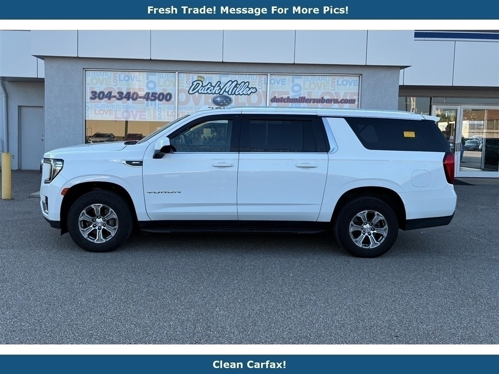 Summit White 2023 GMC Yukon XL SUV / Crossover Four-Wheel Drive Automatic