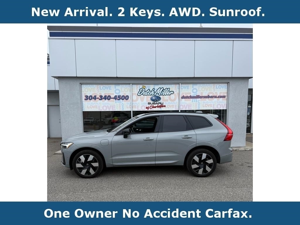 Gray (Vapour Grey Metallic) 2025 Volvo XC60 SUV / Crossover All-Wheel Drive 8-Speed Automatic