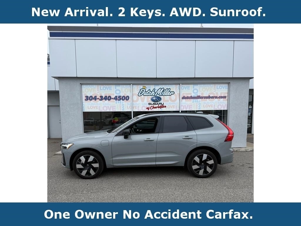 Gray (Vapour Grey Metallic) 2025 Volvo XC60 SUV / Crossover All-Wheel Drive 8-Speed Automatic