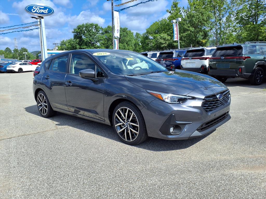 Magnetite Gray Metallic 2026 Subaru Impreza Sport AWD Wagon All-Wheel Drive 8-Speed CVT