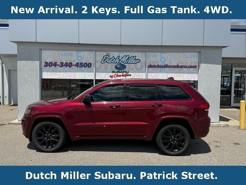 Velvet Red Pearlcoat 2018 Jeep Grand Cherokee SUV / Crossover Four-Wheel Drive 8-Speed Automatic