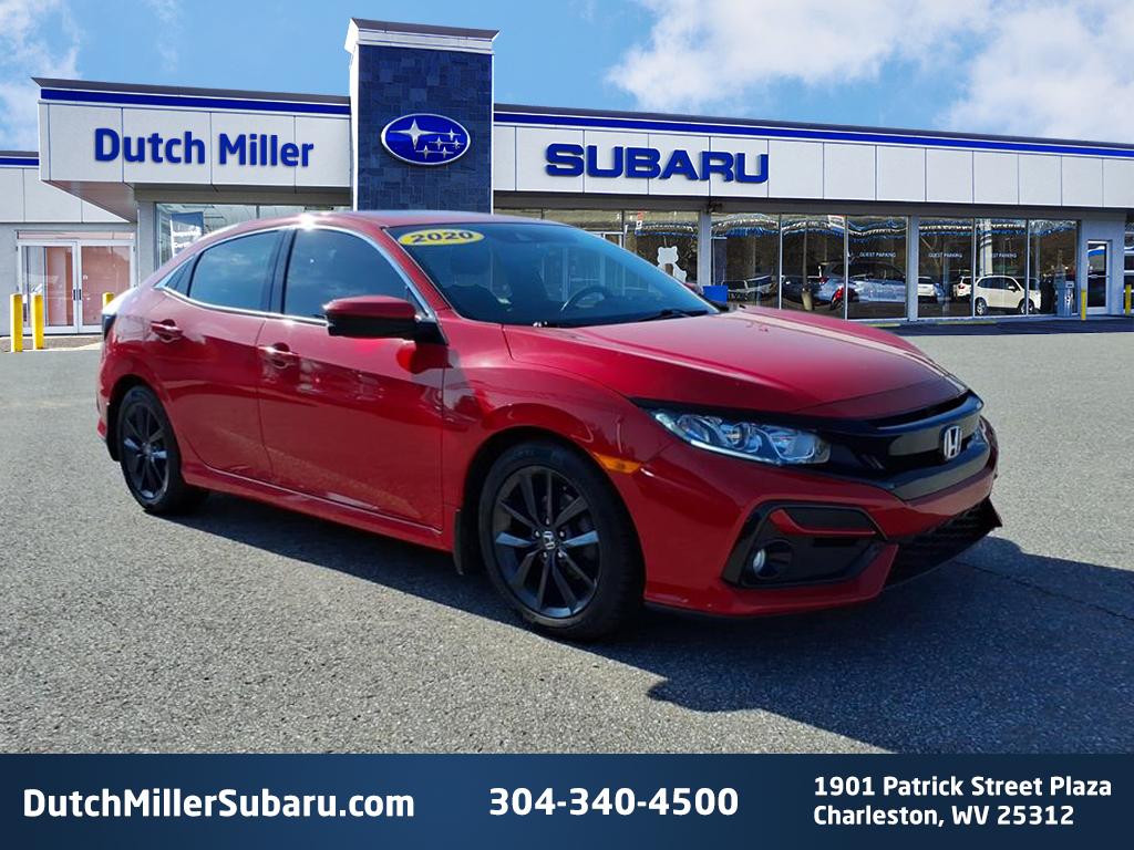Rallye Red 2020 Honda Civic Hatchback Hatchback Front-Wheel Drive Continuously Variable Transmission