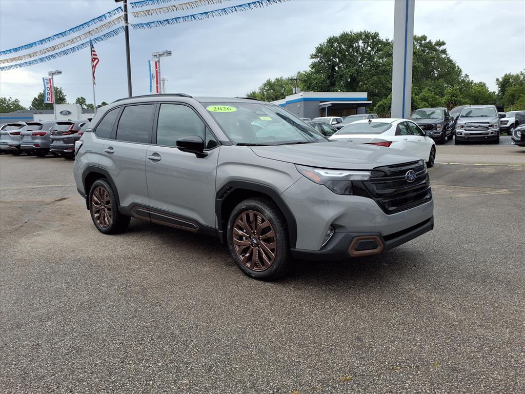 River Rock Pearl 2026 Subaru Forester SUV / Crossover All-Wheel Drive 8-Speed CVT