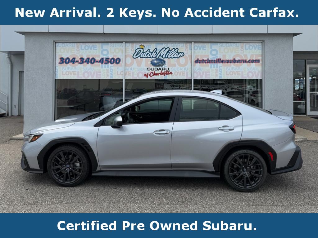 Ice Silver Metallic 2026 Subaru WRX Sedan All-Wheel Drive 6-Speed Manual