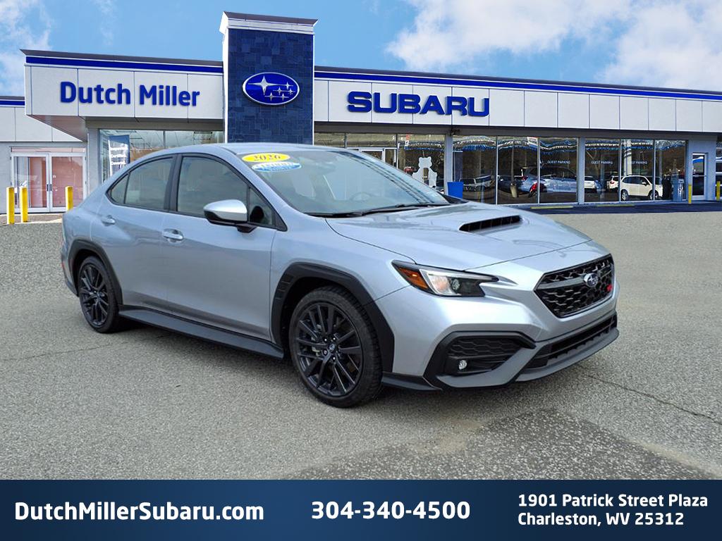 Ice Silver Metallic 2026 Subaru WRX Sedan All-Wheel Drive 6-Speed Manual