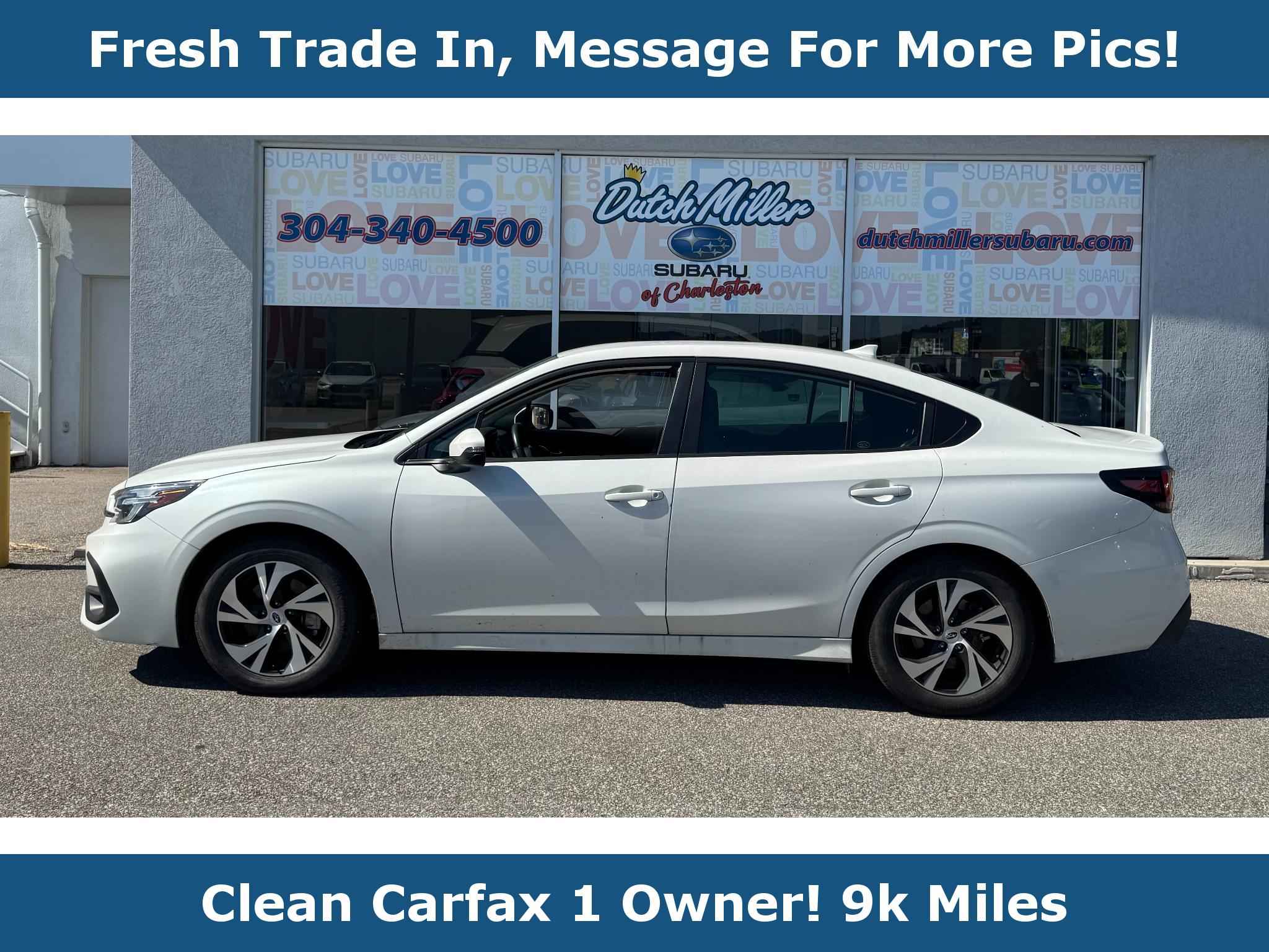 Crystal White Pearl 2025 Subaru Legacy Sedan All-Wheel Drive 8-Speed CVT