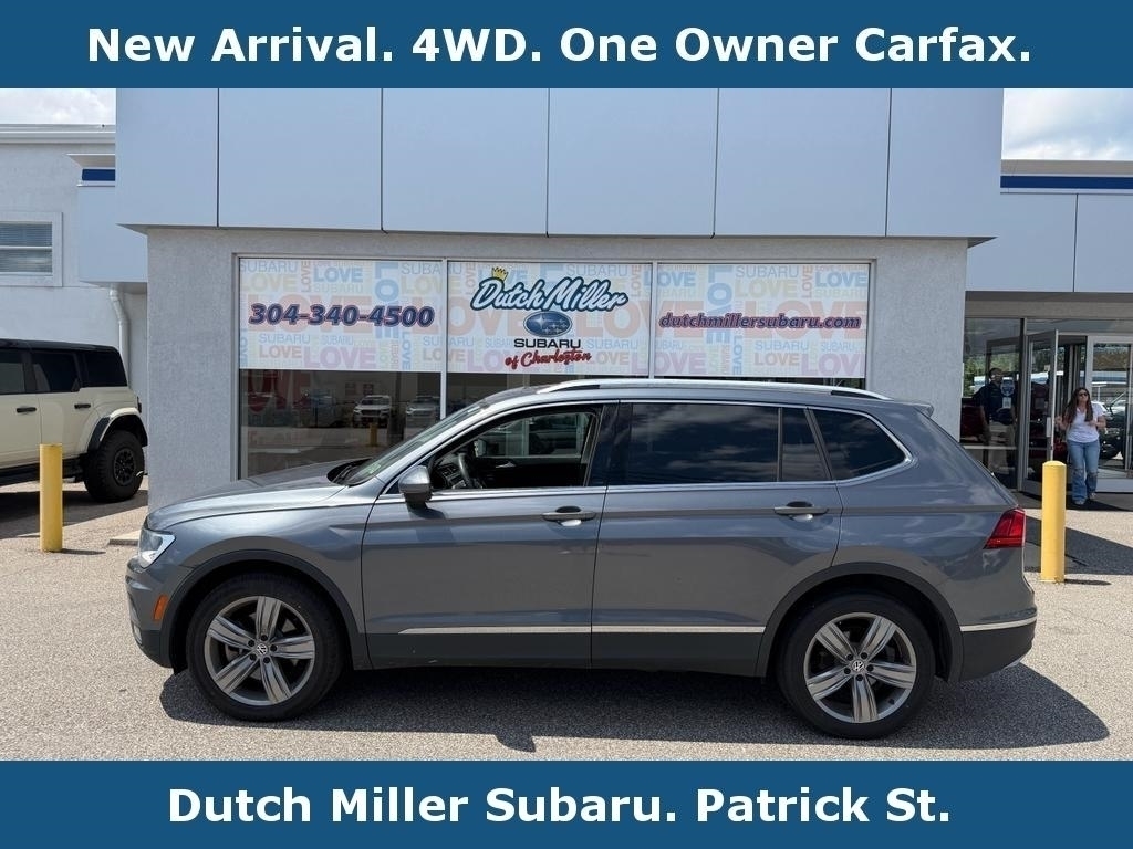 Platinum Gray Metallic 2021 Volkswagen Tiguan SUV / Crossover All-Wheel Drive 8-Speed Automatic