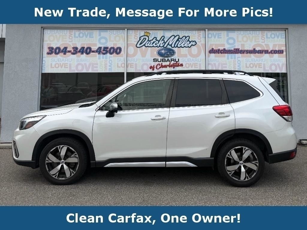 Crystal White Pearl 2020 Subaru Forester SUV / Crossover All-Wheel Drive 7-Speed CVT