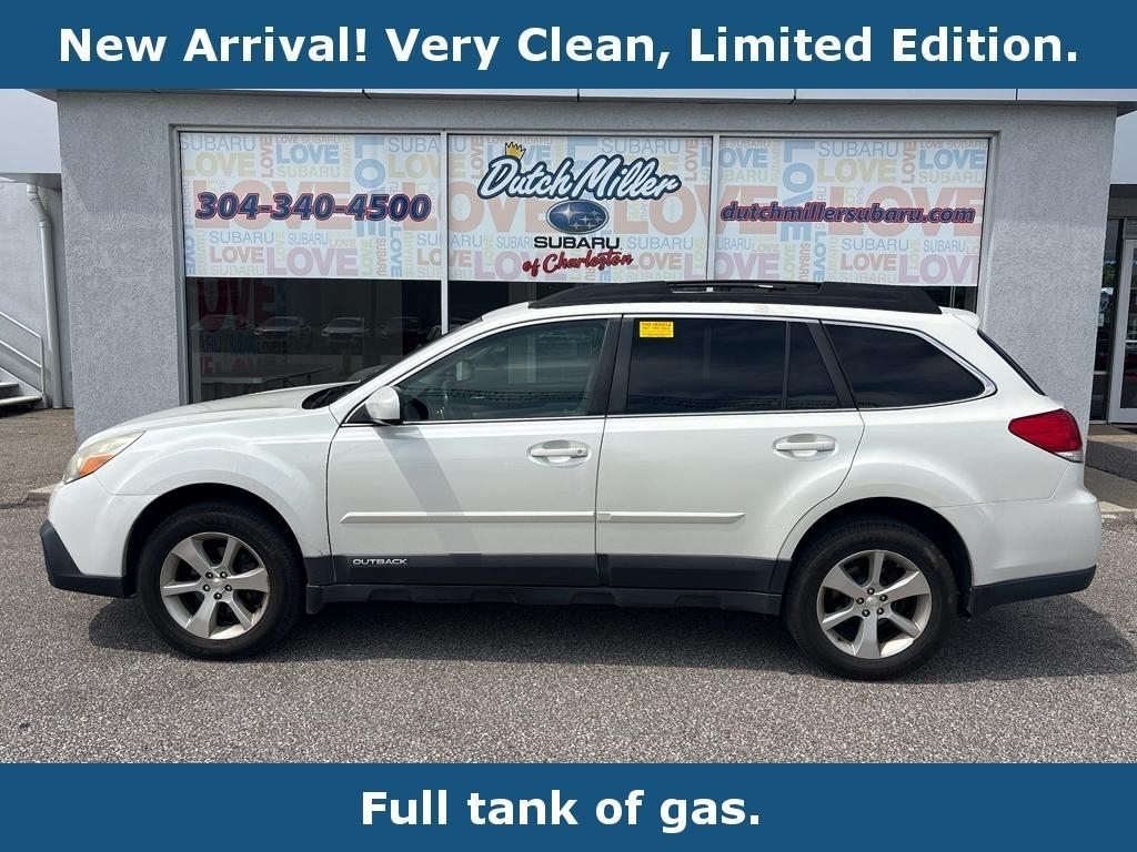 Satin White Pearl 2013 Subaru Outback Wagon All-Wheel Drive 6-Speed CVT