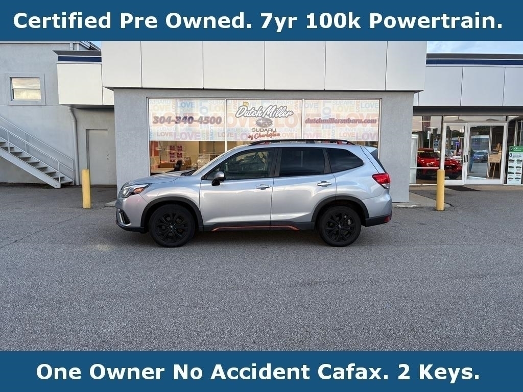 Ice Silver Metallic 2023 Subaru Forester SUV / Crossover All-Wheel Drive 7-Speed CVT