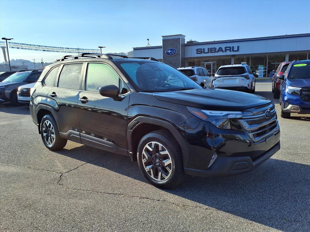 Crystal Black Silica 2025 Subaru Forester SUV / Crossover All-Wheel Drive Continuously Variable Transmission