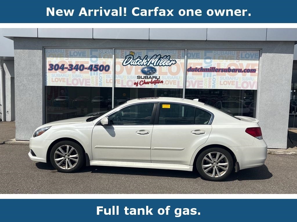 Satin White Pearl 2013 Subaru Legacy 2.5i Limited AWD Sedan All-Wheel Drive 6-Speed CVT