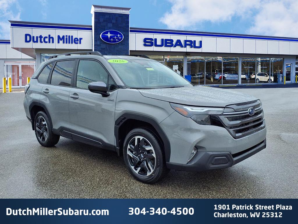 River Rock Pearl 2026 Subaru Forester Hybrid Premium AWD SUV / Crossover All-Wheel Drive Continuously Variable Transmission