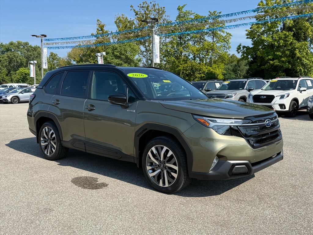 Autumn Green Metallic 2026 Subaru Forester Hybrid SUV / Crossover All-Wheel Drive Continuously Variable Transmission