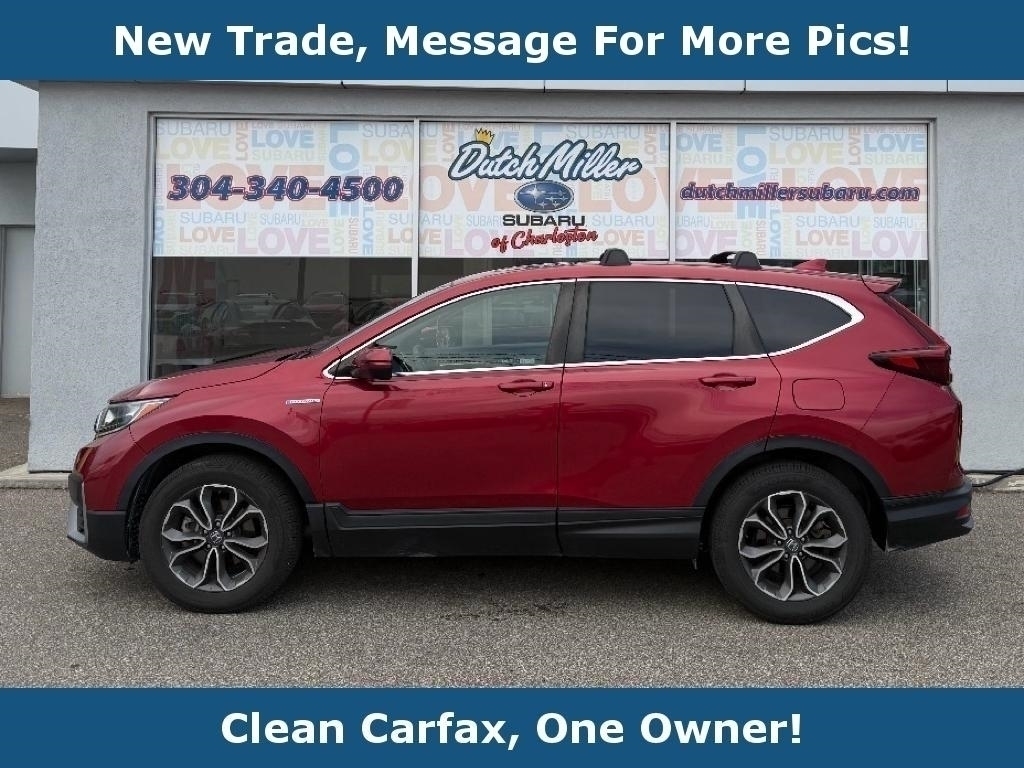 Radiant Red Metallic 2022 Honda CR-V Hybrid SUV / Crossover All-Wheel Drive Continuously Variable Transmission