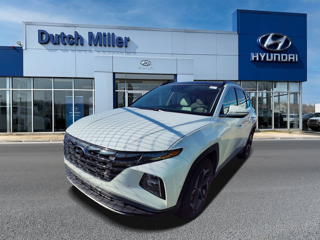 White Pearl 2024 Hyundai Tucson Hybrid SUV / Crossover All-Wheel Drive 6-Speed Automatic
