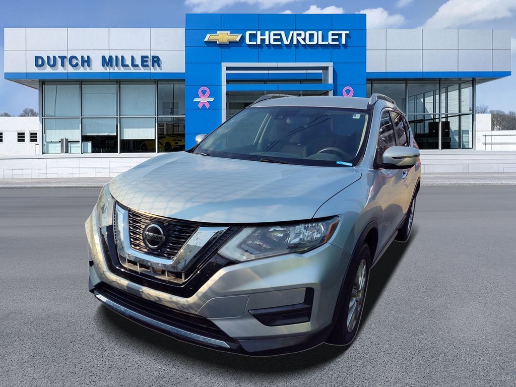 Brilliant Silver Metallic 2019 Nissan Rogue SUV / Crossover All-Wheel Drive Continuously Variable Transmission