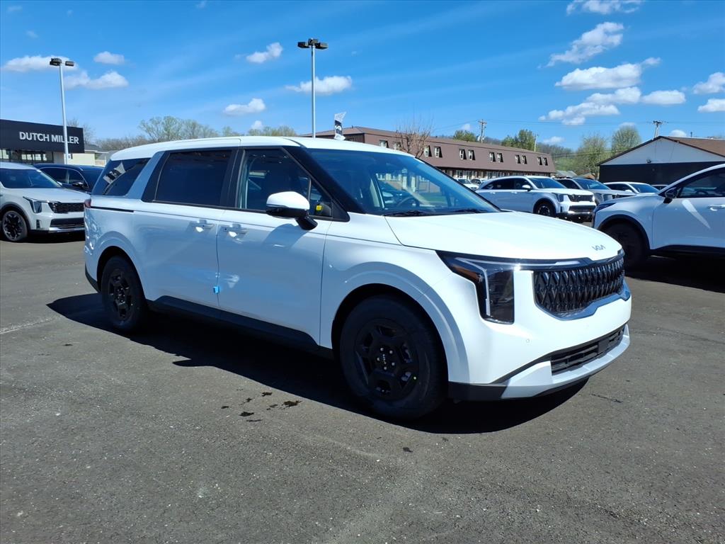 SNOW WHITE PEARL 2026 Kia Carnival LX FWD Minivan Front-Wheel Drive 8-Speed Automatic