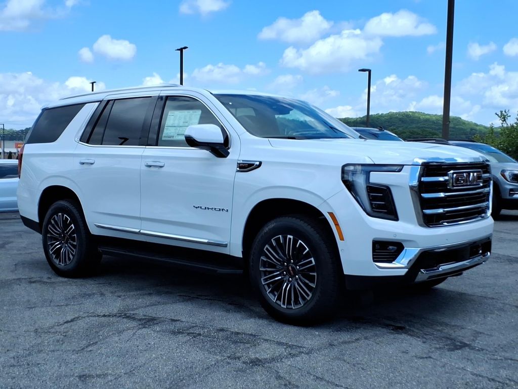 SUMMIT WHITE 2026 GMC Yukon Elevation 4WD SUV / Crossover Four-Wheel Drive Automatic