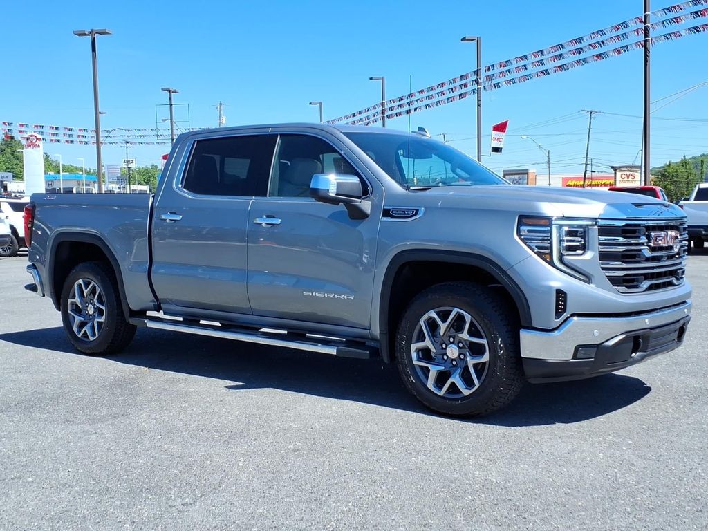 STERLING METALLIC 2026 GMC Sierra 1500 SLT Crew Cab 4WD Pickup Truck Four-Wheel Drive Automatic