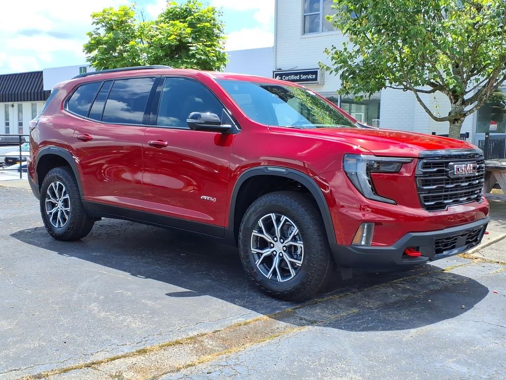 VOLCANIC RED TINTCOAT 2026 GMC Acadia AT4 AWD SUV / Crossover Four-Wheel Drive 8-Speed Automatic