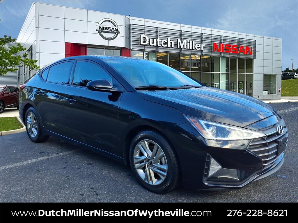 Phantom Black 2019 Hyundai Elantra Sedan Front-Wheel Drive 6-Speed Automatic