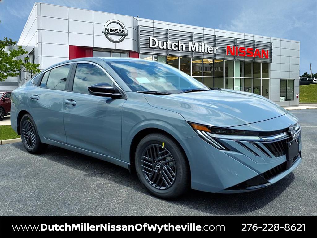 Atlantic Gray Metallic 2026 Nissan Sentra Sedan Front-Wheel Drive Continuously Variable Transmission