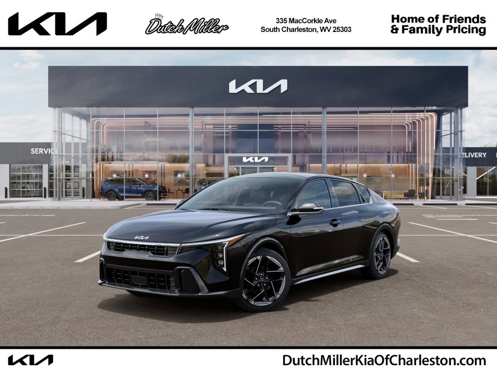 Aurora Black Pearl 2026 Kia K4 GT-Line FWD Sedan Front-Wheel Drive Continuously Variable Transmission