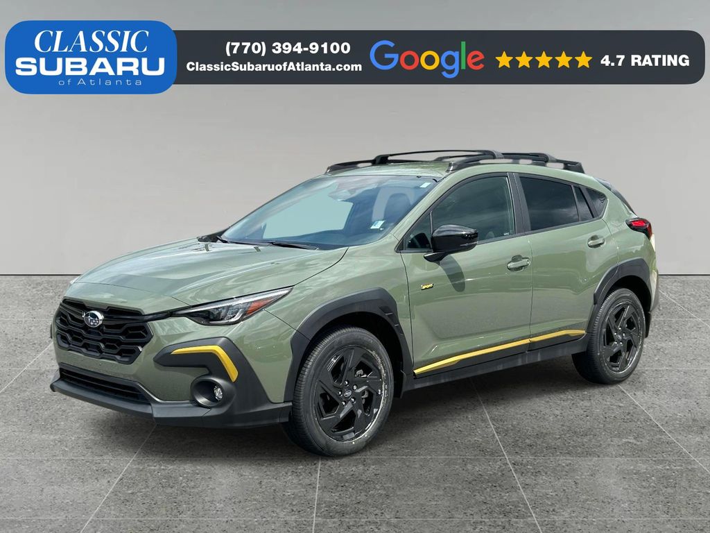 Alpine Green 2024 Subaru Crosstrek SUV / Crossover All-Wheel Drive 8-Speed CVT