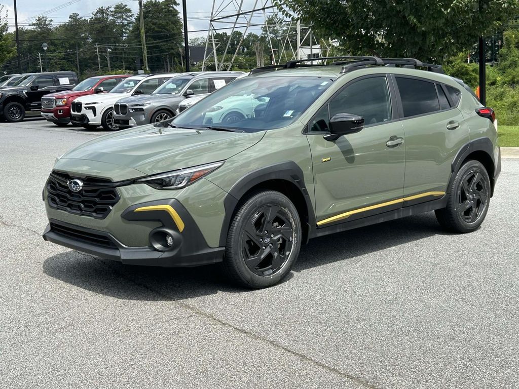 Alpine Green 2024 Subaru Crosstrek SUV / Crossover All-Wheel Drive 8-Speed CVT