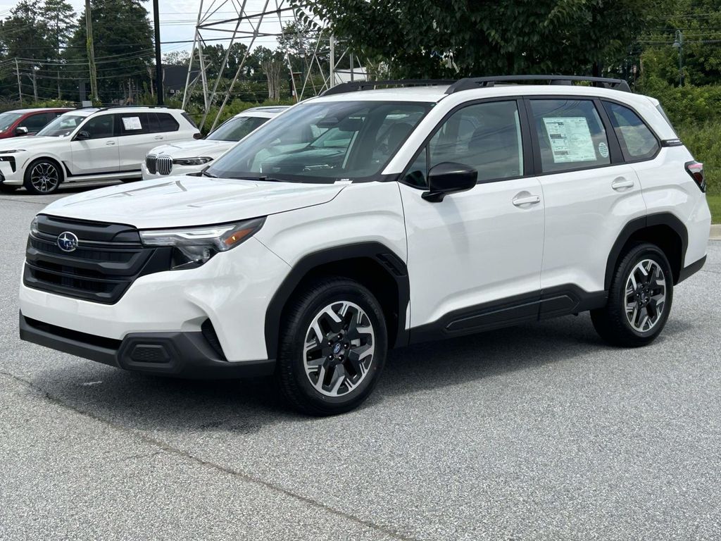 Crystal White Pearl 2026 Subaru Forester SUV / Crossover All-Wheel Drive 8-Speed CVT