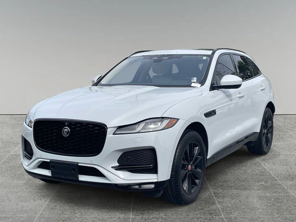 Yulong White 2021 Jaguar F-PACE P250 S AWD SUV / Crossover All-Wheel Drive 8-Speed Automatic