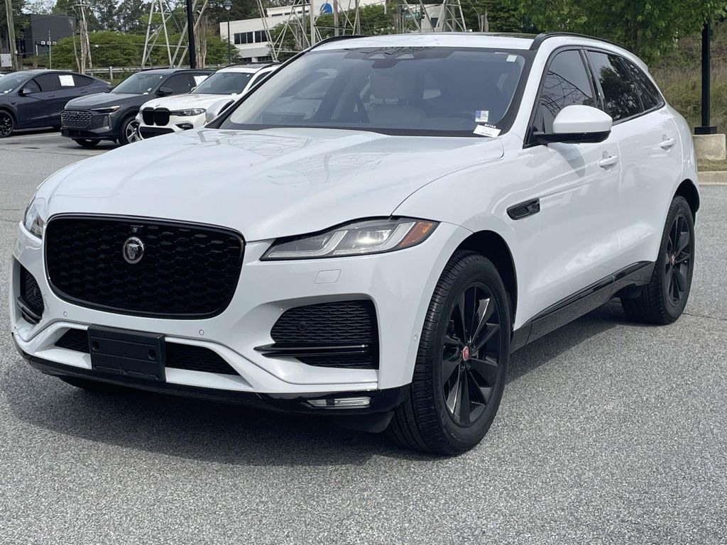 Yulong White 2021 Jaguar F-PACE P250 S AWD SUV / Crossover All-Wheel Drive 8-Speed Automatic