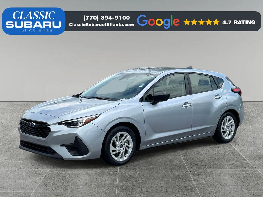 Ice Silver Metallic 2024 Subaru Impreza Wagon All-Wheel Drive Continuously Variable Transmission