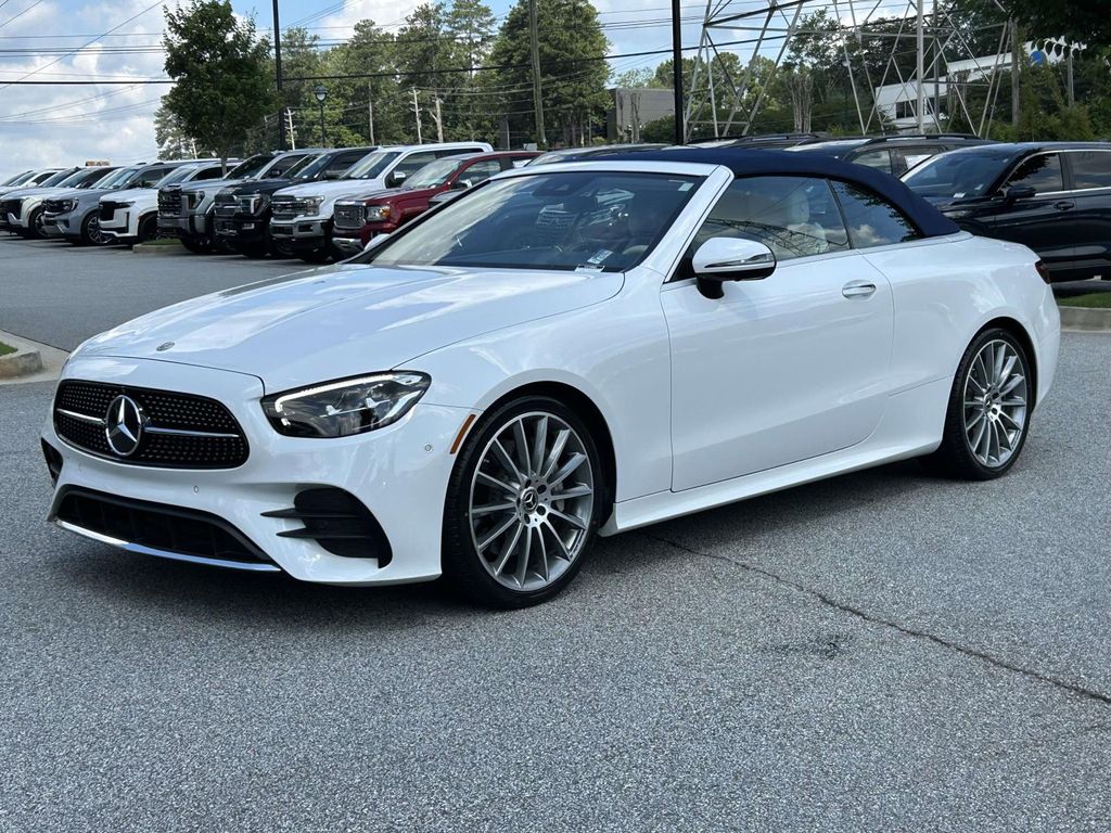 2022 Mercedes-Benz E-Class E 450 Cabriolet RWD Convertible Rear-Wheel Drive 9-Speed Automatic