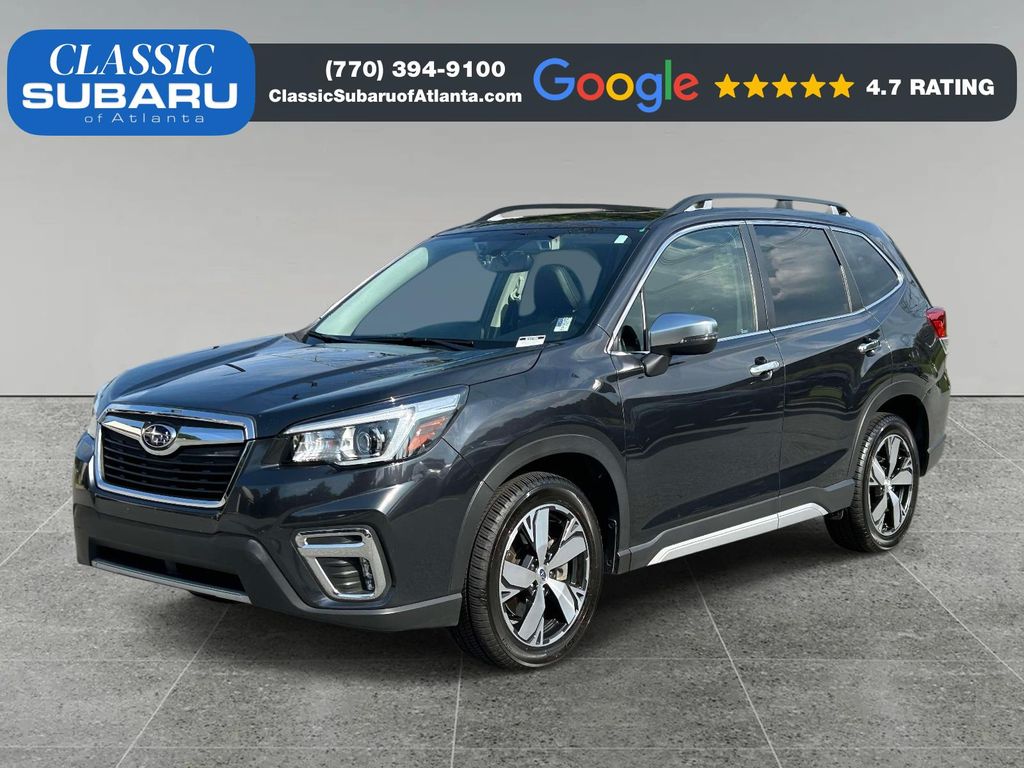 Dark Gray Metallic 2019 Subaru Forester SUV / Crossover All-Wheel Drive 7-Speed CVT