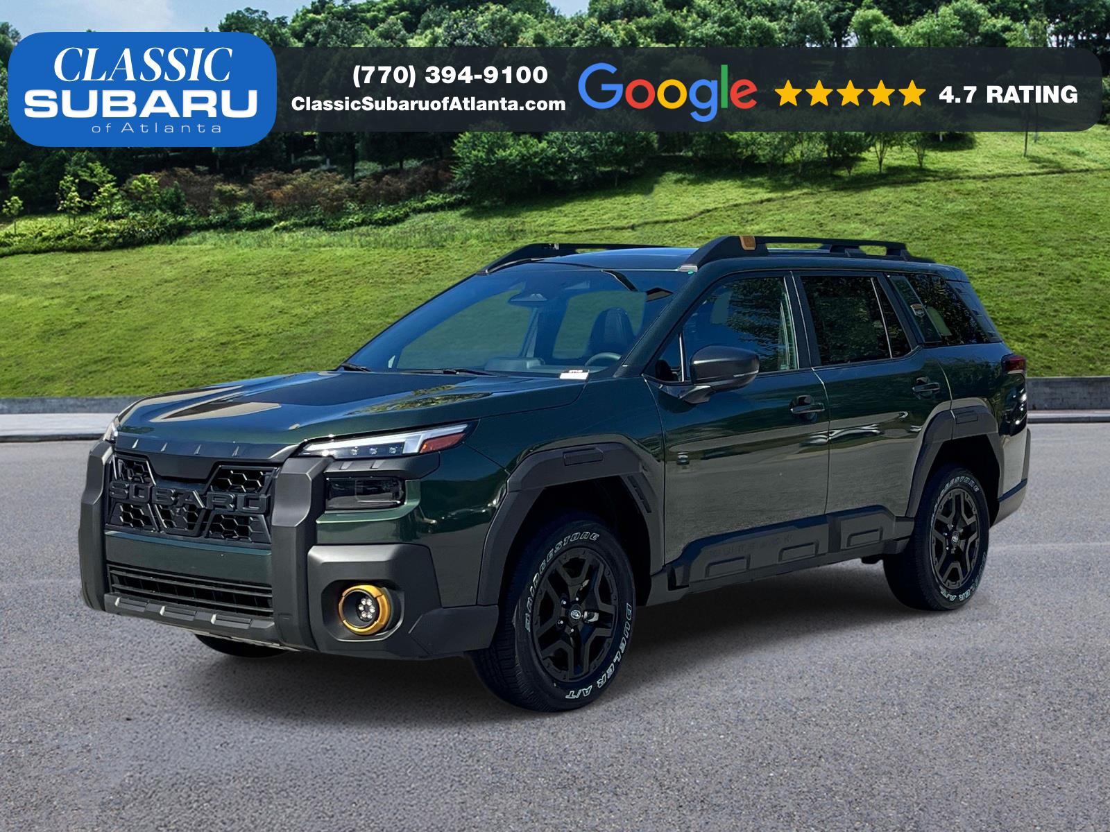 Deep Emerald Green Pearl 2026 Subaru Outback SUV / Crossover All-Wheel Drive 8-Speed CVT