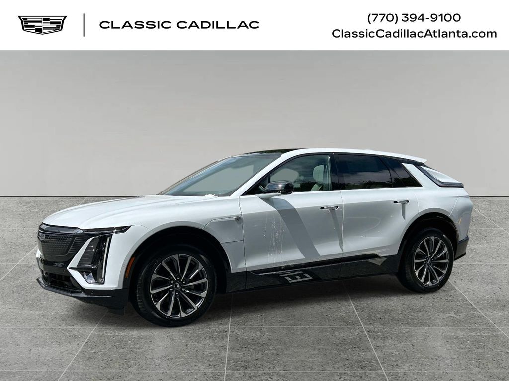 Vibrant White Tricoat 2026 Cadillac LYRIQ SUV / Crossover All-Wheel Drive Automatic