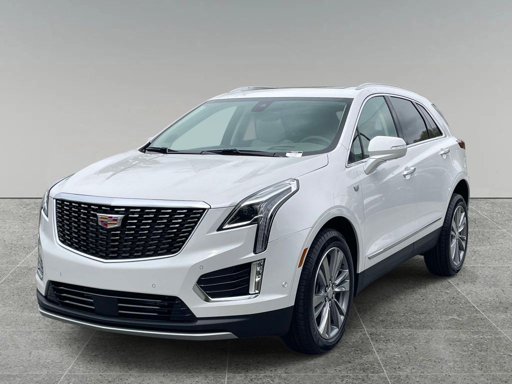 Crystal White Tricoat 2026 Cadillac XT5 Premium Luxury AWD SUV / Crossover Four-Wheel Drive 9-Speed Automatic