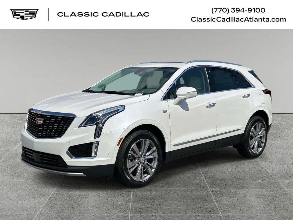 Crystal White Tricoat 2026 Cadillac XT5 Premium Luxury FWD SUV / Crossover Front-Wheel Drive 9-Speed Automatic